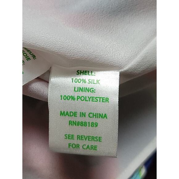 Lilly Pulitzer Jackie Silk Shift Dress Resort Navy Banana Flambe Size XXS - Picture 5 of 11